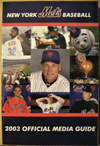 2003 New York Mets Media Guide Piazza, Floyd, Glavine, Leiter, Shinjo, Reyes: Nm - £11.80 GBP