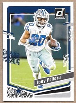 2023 Donruss #81 Tony Pollard Dallas Cowboys - £1.43 GBP