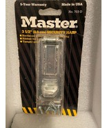 Master 3.5&quot;( 8.9cm) Security Hasp *NEW/Sealed* iii1 - $189.30 MXN