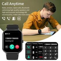 2023 Bluetooth Call Smartwatch for Men and Women - Full Touch Screen Sports Fitn - £21.17 GBP