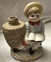 Vintage Dutch Ceramic Boy  Figurine 5” - $5.89