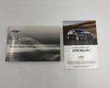 2018 Chevrolet Malibu Owners Manual Handbook Set OEM F03B08066 - $76.49