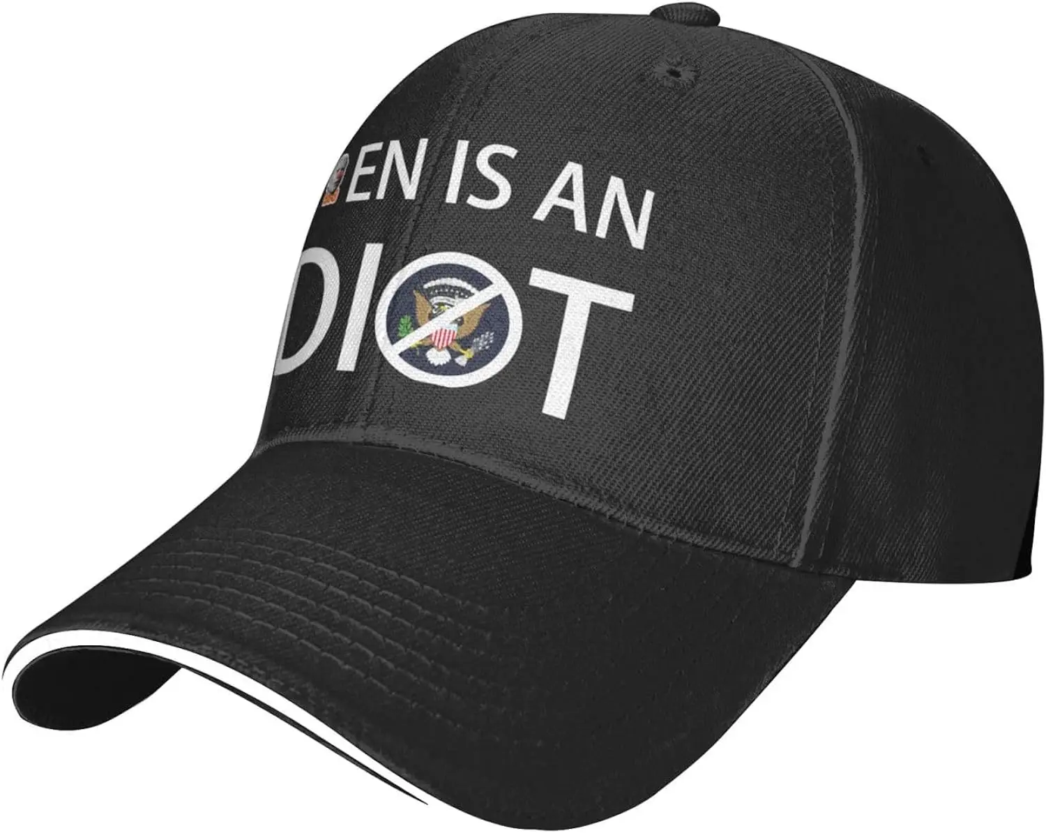  biden is an idiot premium adjustable baseball cap for men and women outdoor sports sun thumb200