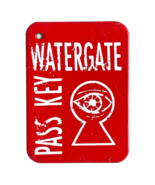 Watergate Hotel Pass Key Nixon Scandal Vintage Memorabilia 70s - $33.72