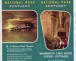 Mammoth Cave National Park Hotel Lodge Cottages Brochure &amp; Rate Schedule  - £17.40 GBP