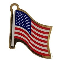 Vintage American Flag Lapel Pin Patriotic United States Pinback - £7.46 GBP
