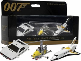 James Bond -  007 Air, Sea, and Space Collection 3-pack Die-Cast Display Models - $48.46