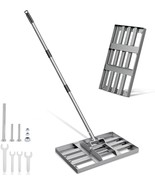 Lawn Leveling Rake, 17 X10 Inch Heavy Duty Lawn Leveler Tool With Smooth... - $39.94