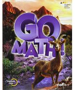 Student Edition Set Grade 6 2015 (Go Math!) [Paperback] Houghton Mifflin Harcour - $55.19 CAD