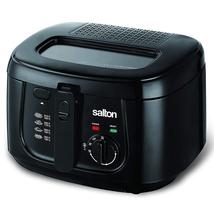 Salton DF1240BK Cool Touch Deep Fryer Black 2.5 Liters - £68.63 GBP
