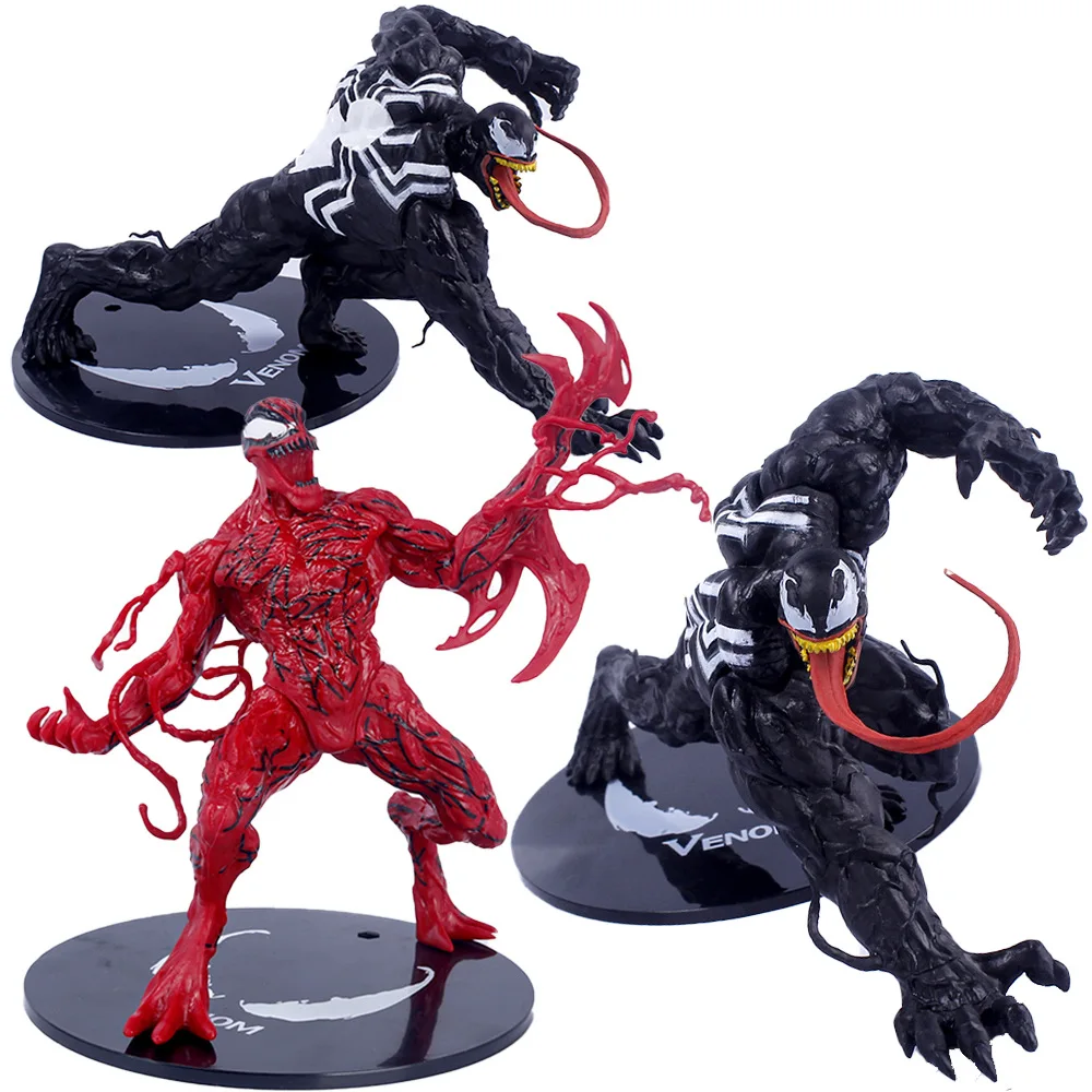 Marvel Venom Carnage in Movie The Amazing Spiderman Figure Model Toys - £12.46 GBP+