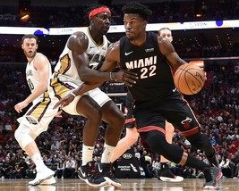 Jimmy Butler 8X10 Photo Miami Heat Basketball Nba Game Action - £3.85 GBP