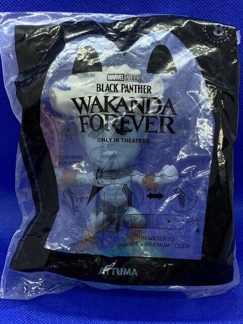 Marvel Studios Black Panther Wakanda Forever Attuma Mc Donalds Happy Meal Toys - $2.89
