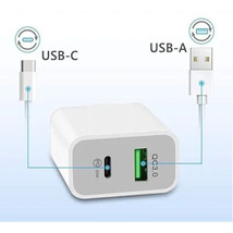 Addon USAC2USBC5V18A1MW-AA WALL PLUG TO USB 2.0 (A) WHITE WALL CHARGER 5... - $43.44
