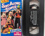 Disneys Sing Along Songs Disneyland Fun: Its a Small World (VHS, 1993) - £8.59 GBP
