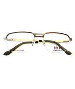 BMEC Eyeglasses BIG CLIENT Matte Gunmetal/Silver 57-17-150 - $44.55
