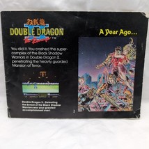*Damaged* Double Dragon II The Revenge NES Manual - $297.14 MXN