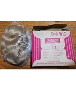 Dollspart Vintage Doll Wig Dynell Alice, size 11, Blonde New - $16.78