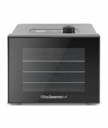 Food Dehydrator, Stainless Steel Trays Food Dehydrator, Adjustable Tempe... - $244.79