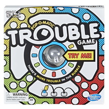 Trouble Game, Pop-O-Matic, Kids &amp; Family Party Board Game with 16 Pegs - £20.52 GBP