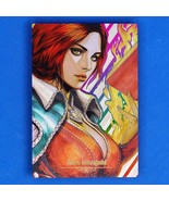 The Witcher Triss Merigold Metallic Chroma Foil Character Art Trading Ca... - £11.72 GBP