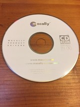 Vintage 2003 Macally Product Drivers Mac OS X Software Disc CD 3.05 - $14.99