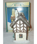 Christmas Valley &quot;Barber Shop&quot; 1991 Hollyshire Place Collection Village ... - €13,22 EUR