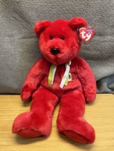 Vintage Ty 1999 Beanie Buddy Osito the Bear Italy Plush Stuffed Animal - £18.86 GBP