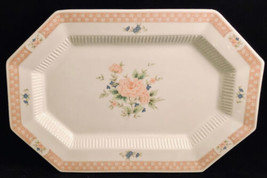 NIKKO Oblong Platter  Cameo Rose New 13&quot; x 9&quot; Freezer  to Oven - £22.81 GBP