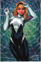 Javier Avila SIGNED Spiderman / Marvel Comics Art Print ~ Spider Gwen Stacy  - £27.18 GBP