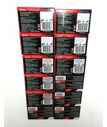 TDK D90 And Memorex DBS 60 And 90 Audio Cassette Tapes Lot Of 12 - £20.33 GBP