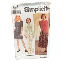 Simplicity Womens Suit &amp; Skirt Sewing Pattern 8045 Sizes 12-18 - $10.79