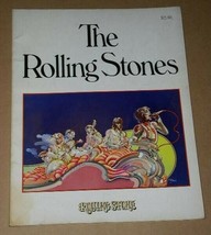 The Rolling Stones Softbound Book Vintage 1975 Rolling Stone Magazine - £78.75 GBP