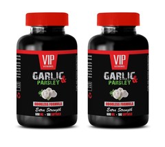 immune system support - ODORLESS GARLIC & PARSLEY 600mg - liver cleanse 2B - $28.01