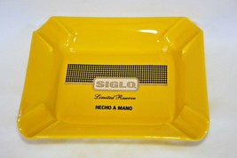 Siglo - Limited Reserve - Hecho A Mano - Yellow Rectangle Ashtray 4-Slots No box - £98.29 GBP