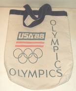 USA American Olympics 1988 cotton canvas tote bag Calgary, Canada - $20.00