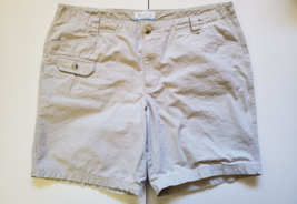 Columbia Women&#39;s Cargo Shorts Hiking Pants Casual Outdoors Size 16 Inseam 8&quot; - £10.75 GBP