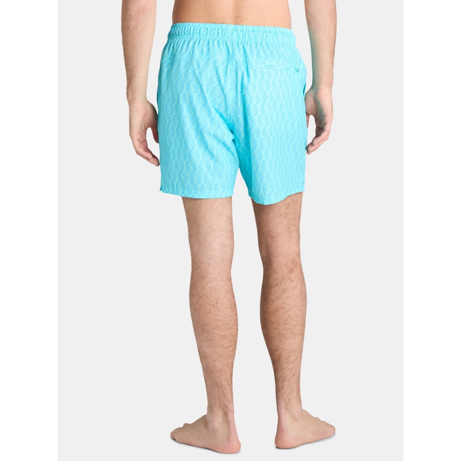 George Men's Compression Lined Swim Trunks 7" Inseam Aqua Surf Size 3XL (48-50) Item image 2