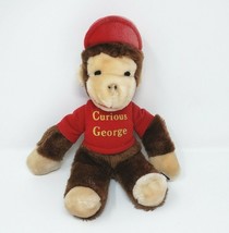 12&quot; VINTAGE 1984 EDEN CURIOUS GEORGE MONKEY STUFFED ANIMAL PLUSH TOY FAD... - $33.25