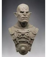 1/10 BUST Resin Model Kit Orc Warrior General Warcraft Unpainted - £24.30 GBP