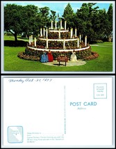 FLORIDA Postcard - Cypress Gardens, Floral Cake K26 - £2.35 GBP