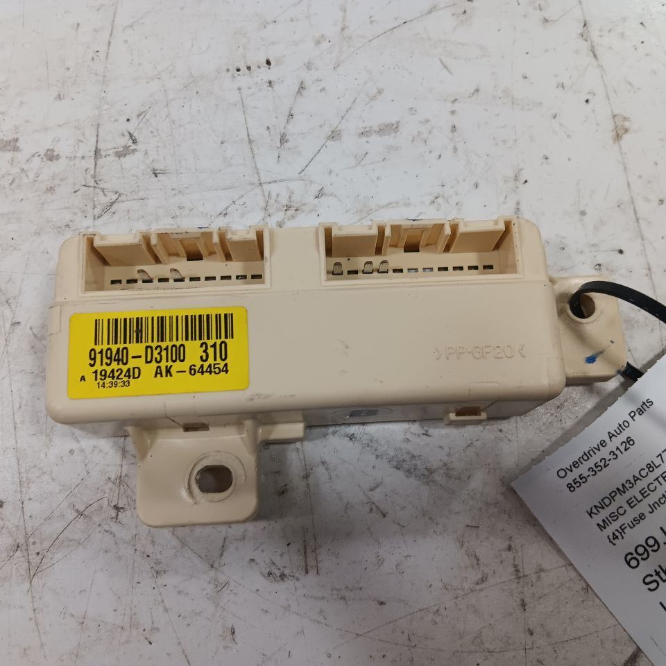 Kia Sportage Fuse Junction Relay Box {91940-D3100} 2022 2021 2020 2019 2018 - $38.94