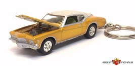 Rare Key Chain Orange Gold 1971~1972~1973 Buick Riviera New Custom Ltd Edition - £47.94 GBP