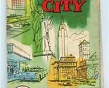 Texaco Complete Guide Map of New York 1961 Rand McNally  - £10.88 GBP