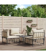  Garden Lounge Set Set of 5 Anthracite, Beige - €693,86 EUR