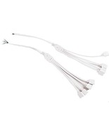 LEDUPDATES (2 Pack) 1 to 4 Female Ports RGB LED Splitter Cable for RGB L... - £6.64 GBP