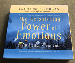 The Astonishing Power of Emotions, CD set, Esther &amp; Jerry Hicks, self help - £18.88 GBP