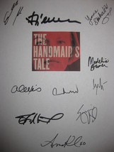 The Handmaid&#39;s Tale Signed TV Script Screenplay X10 Autograph Elisabeth Moss Ale - £15.65 GBP