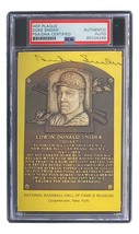 Duca Snider Autografato 4x6 Brooklyn Dodgers Hof Placchetta Cartoline PSA/DNA - £60.30 GBP