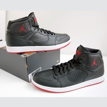 Nike Air Jordan Access Men&#39;s Shoes Black/White/Red Size 15 - £85.64 GBP